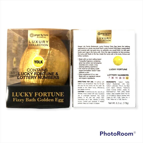 🥚 GOLDEN EGG BATH BOMB SET 🥚 - Picture 6 of 7